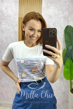 T-shirt Caravelas