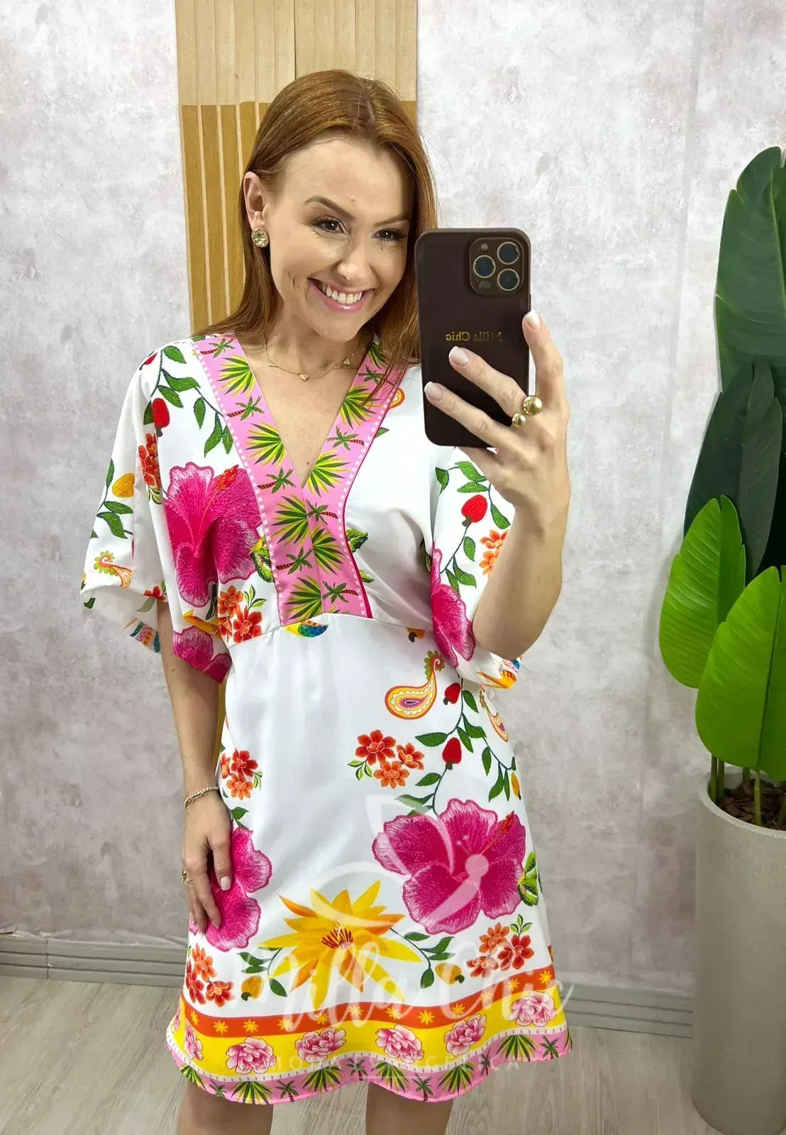 Vestido Sartori – Rosa