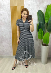 Vestido Valença – P&B