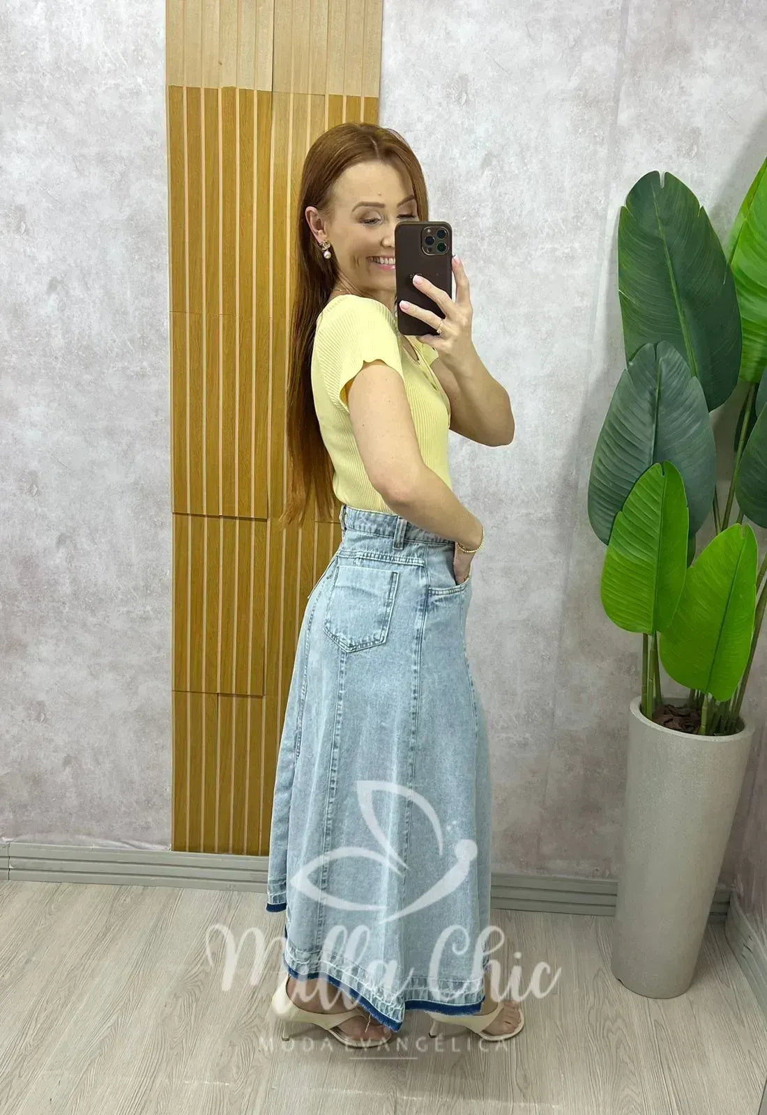 Saia Armênia Em Jeans