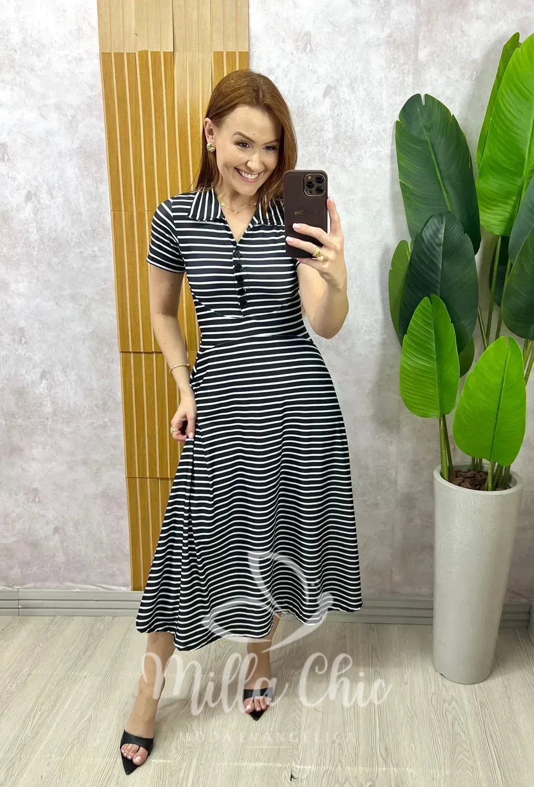 Vestido Valença – P&B